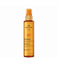 Nuxe Sun Tanning Oil SPF 30 - Nuxe масло cолнцезащитное для загара для лица и тела SPF 30