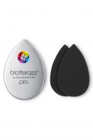 Beautyblender Blotterazzi Pro - Beautyblender спонжи матирующие для лица черные (2 шт.) в футляре с зеркальцем