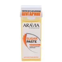 ARAVIA Professional паста сахарная для депиляции в картридже натуральная мягкой консистенции 
